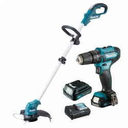 COMBO PARAFUSADEIRA HP333D + ROÇADEIRA UR100DZX - MAKITA