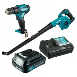 COMBO PARAFUSADEIRA HP333D + SOPRADOR UB101DZ - MAKITA