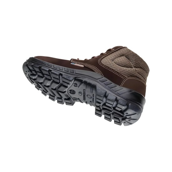 BOTA DE COURO NOBUCK MARLUVAS MARROM