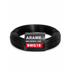 ARAME RECOZIDO BWG 18 LISO – 1KG