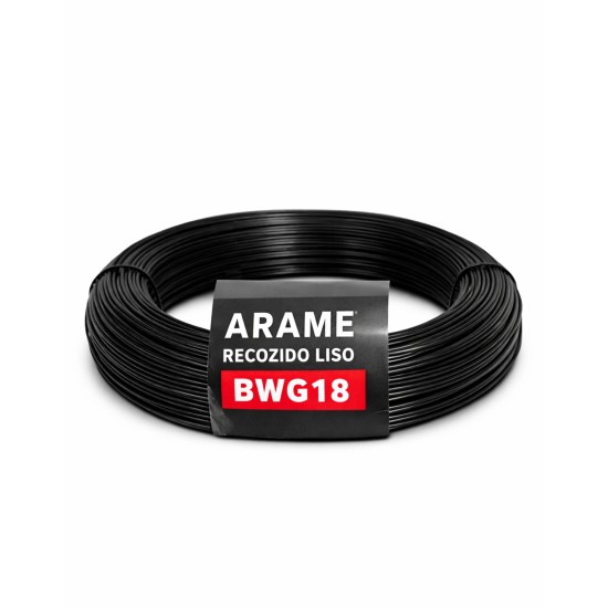 ARAME RECOZIDO BWG 18 LISO – 1KG