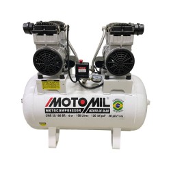 COMPRESSOR MOTOMIL ODONTOLÓGICO - CMO-20/100BR - 4CV - MONO