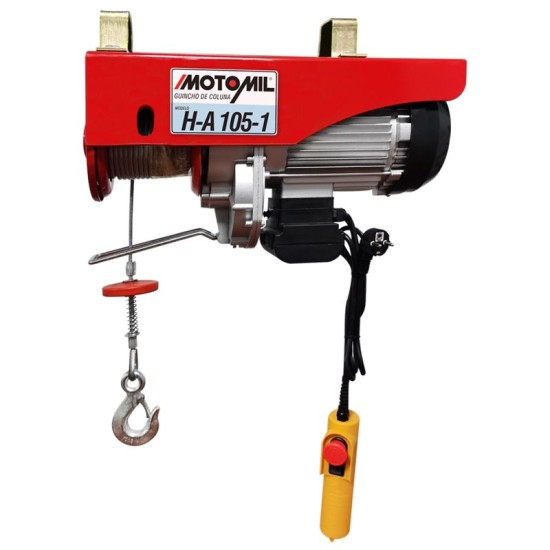 GUINCHO DE COLUNA ELÉTRICO MOTOMIL - 300/600KG - HA 105-1