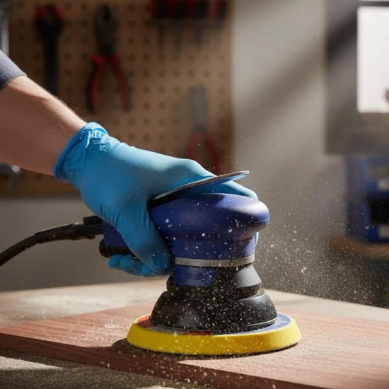 LIXADEIRA PNEUMÁTICA ROTO-ORBITAL COM ASPIRAÇÃO 6"