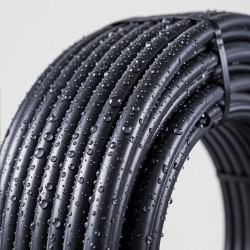 MANGUEIRA POLIETILENO TUBO FORTE 2" X 4 – 50 METROS