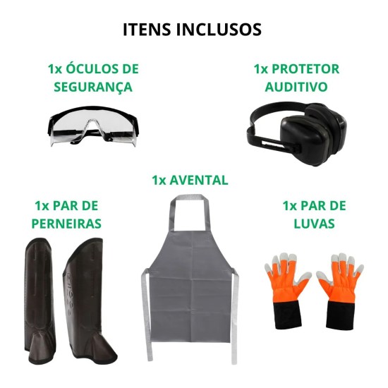 KIT DE PROTEÇÃO PARA ROÇADEIRAS – SAYRO