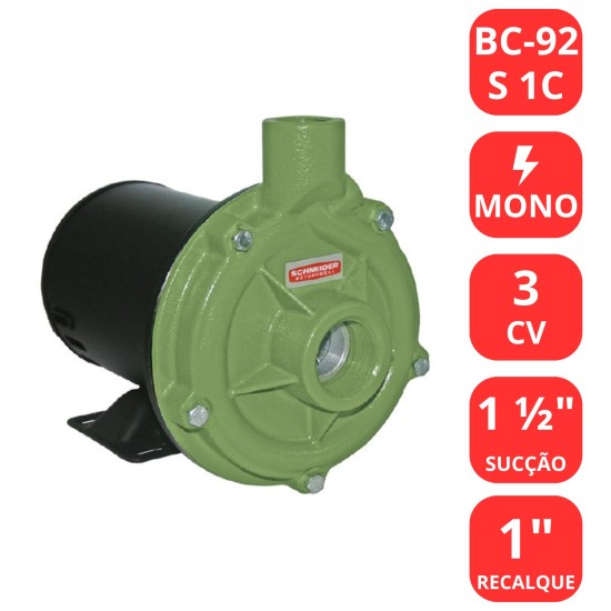 BOMBA SCHNEIDER 3CV BC-92 S 1C MONO