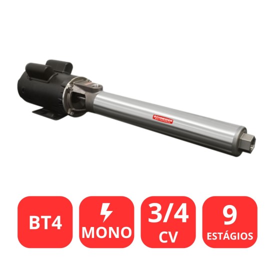 BOMBA SCHNEIDER 3/4CV - BT4-0507E9 - MONO