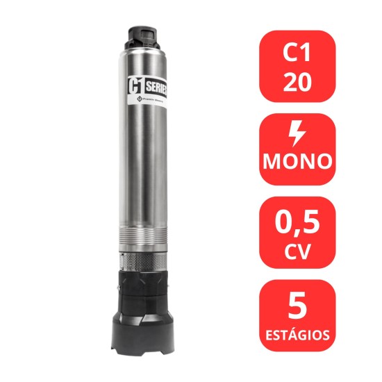 BOMBA SCHNEIDER SUB. C1-20 0.5CV MONO