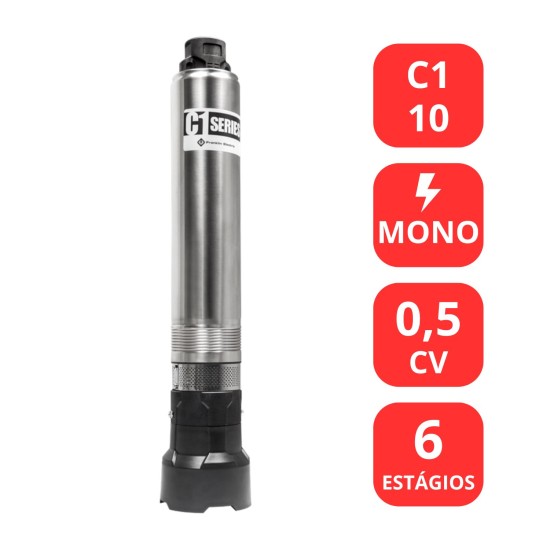 BOMBA SCHNEIDER SUB. C1-10 0.5CV MONO