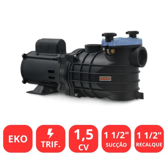 BOMBA PARA PISCINA SCHNEIDER 1.5CV - EKO - TRIF