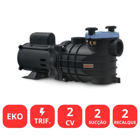 BOMBA PARA PISCINA SCHNEIDER 2CV  -  EKO - TRIF