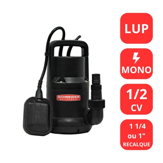 BOMBA SCHNEIDER 1/2CV - LUP - MONO
