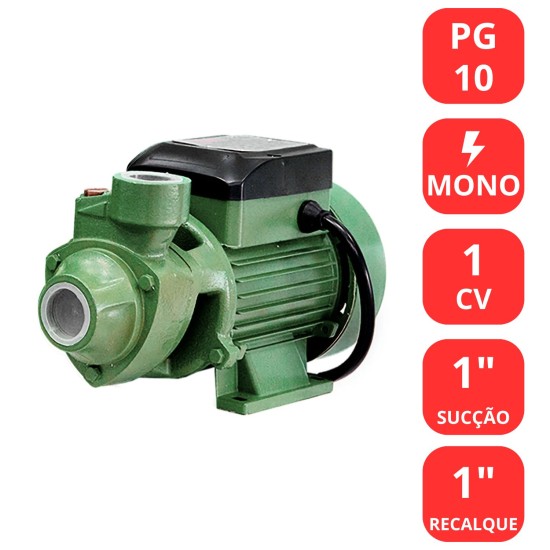 BOMBA PERIFÉRICA SCHNEIDER 1CV - PG-10 - MONO