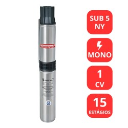 BOMBA SUBMERSA SCHNEIDER 1CV -  SUB 5 NY - MONO - PARA POÇO