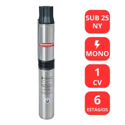 BOMBA SUBMERSA SCHNEIDER 1CV - SUB 25 NY - MONO - PARA POÇO