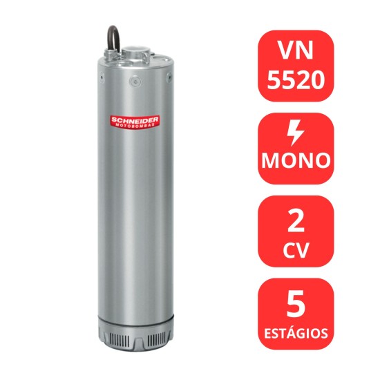 BOMBA SUBMERSA SCHNEIDER 2CV VN-5520 - MONO