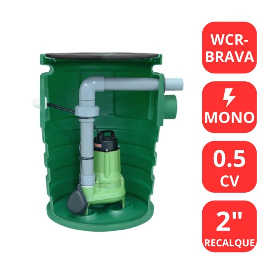BOMBA SCHNEIDER WCR-BRAVA 255 0.5CV MONO