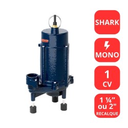BOMBA SCHNEIDER TRITURADORA SHARK 1CV MONO
