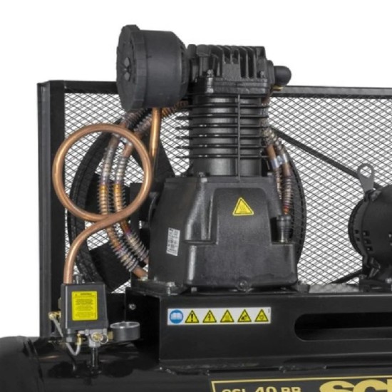 COMPRESSOR SCHULZ BRAVO CSL 40 BR/250L 10CV TRIFÁSICO