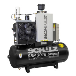 COMPRESSOR SCHULZ SRP3015 COMPACT 15CV TRIF
