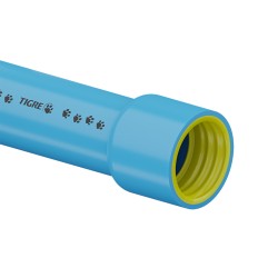 TUBO AZUL 2" PN80 TIGRE - KIT 20 UNIDADES