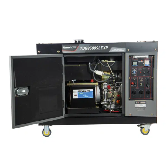 GERADOR TOYAMA DIESEL - TDG8500SLEXP - MONOFÁSICO
