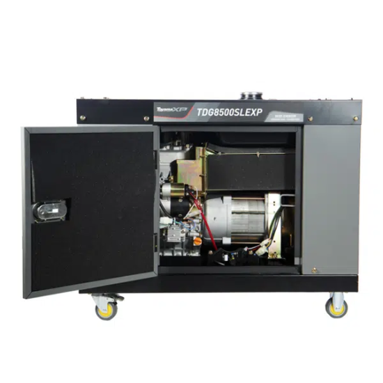 GERADOR TOYAMA DIESEL - TDG8500SLEXP - MONOFÁSICO