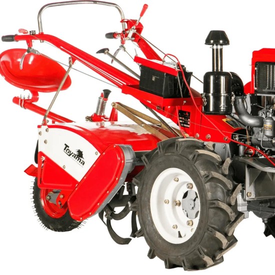 MICROTRATOR TOYAMA DIESEL - 16,5HP - TDWT80E - COM BATERIA