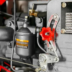 MICROTRATOR TOYAMA DIESEL - 16,5HP - TDWT80E - COM BATERIA