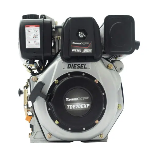 MOTOR  TOYAMA DIESEL - 7CV - TDE70EXP - PARTIDA ELÉTRICA