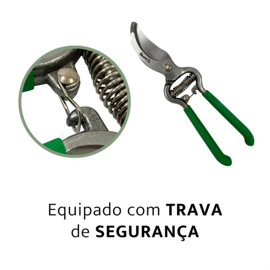 TESOURA PARA PODA TRAPP TS-3124 – 20,5 cm AÇO FORJADO