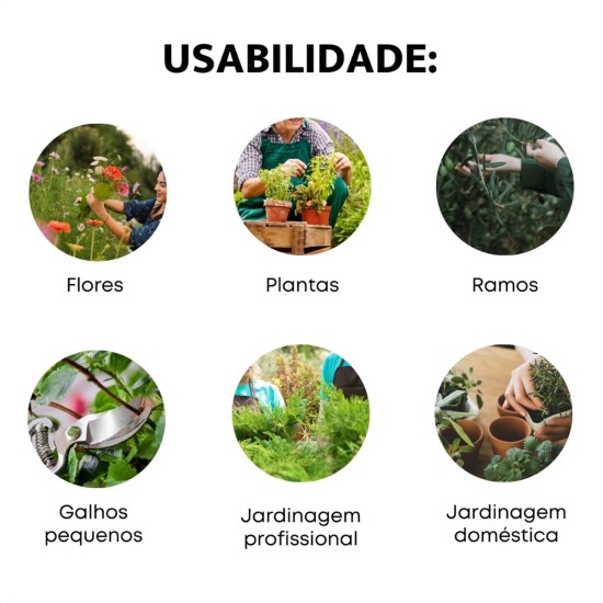 TESOURA PARA PODA TRAPP TS-3124 – 20,5 cm AÇO FORJADO