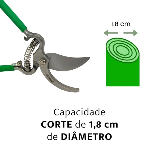 TESOURA PARA PODA TRAPP TS-3124 – 20,5 cm AÇO FORJADO