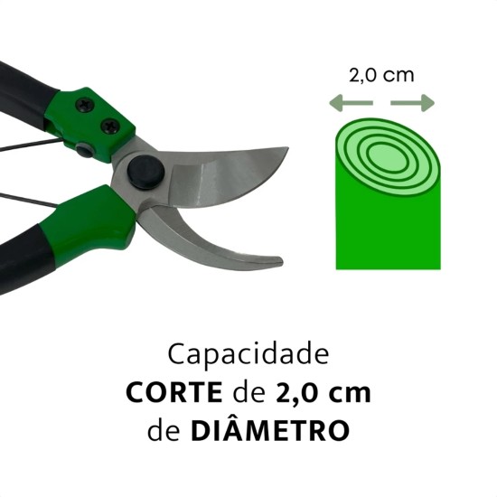 TESOURA PARA PODA TRAPP TS-3143 – 20,5 cm