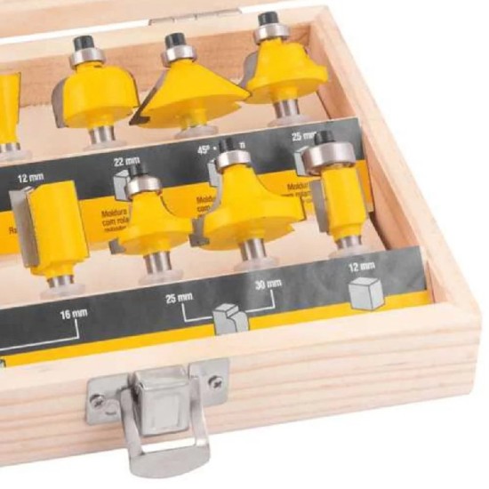 JOGO DE FRESA C/12 PÇS