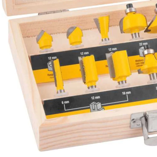 JOGO DE FRESA C/12 PÇS