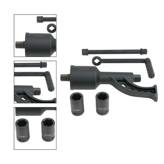 DESFORCÍMETRO / MULTIPLICADOR DE TORQUE VONDER 1" 5800NM