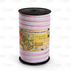 FITA ELETROPLASTICA 20mm ZEBU - 10m