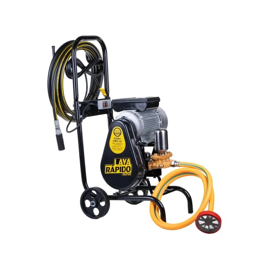 LAVADORA ZM DE ALTA PRESSÃO 1CV LR-S 14 MONO COM CARRINHO